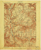 Gilboa New York Historical topographic map, 1:62500 scale, 15 X 15 Minute, Year 1903