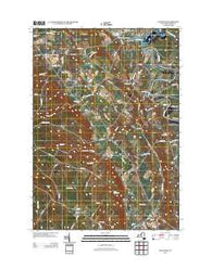 Glenfield New York Historical topographic map, 1:24000 scale, 7.5 X 7.5 Minute, Year 2013