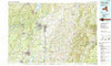 Glens Falls New York Historical topographic map, 1:100000 scale, 30 X 60 Minute, Year 1989