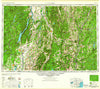 Glens Falls New York Historical topographic map, 1:250000 scale, 1 X 2 Degree, Year 1959