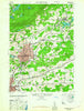 Gloversville New York Historical topographic map, 1:24000 scale, 7.5 X 7.5 Minute, Year 1963