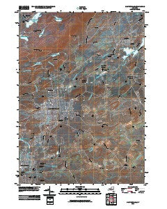Gloversville New York Historical topographic map, 1:24000 scale, 7.5 X 7.5 Minute, Year 2010