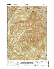 Gore Mountain New York Current topographic map, 1:24000 scale, 7.5 X 7.5 Minute, Year 2016