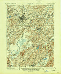 Goshen New York Historical topographic map, 1:62500 scale, 15 X 15 Minute, Year 1946