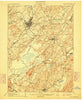 Goshen New York Historical topographic map, 1:62500 scale, 15 X 15 Minute, Year 1908