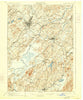 Goshen New York Historical topographic map, 1:62500 scale, 15 X 15 Minute, Year 1908