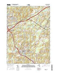 Goshen New York Current topographic map, 1:24000 scale, 7.5 X 7.5 Minute, Year 2016