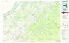 Gouverneur New York Historical topographic map, 1:100000 scale, 30 X 60 Minute, Year 1985