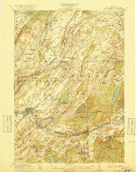 Gouverneur New York Historical topographic map, 1:62500 scale, 15 X 15 Minute, Year 1915