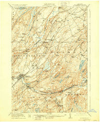 Gouverneur New York Historical topographic map, 1:62500 scale, 15 X 15 Minute, Year 1915