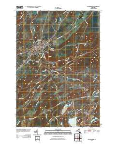 Gouverneur New York Historical topographic map, 1:24000 scale, 7.5 X 7.5 Minute, Year 2011