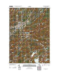 Gouverneur New York Historical topographic map, 1:24000 scale, 7.5 X 7.5 Minute, Year 2013