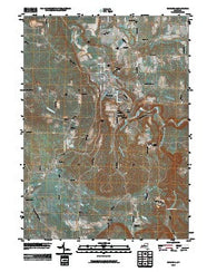 Gowanda New York Historical topographic map, 1:24000 scale, 7.5 X 7.5 Minute, Year 2010
