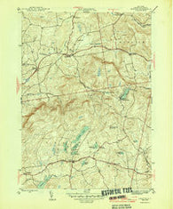 Grafton New York Historical topographic map, 1:31680 scale, 7.5 X 7.5 Minute, Year 1946