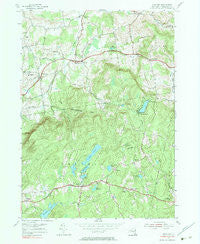 Grafton New York Historical topographic map, 1:24000 scale, 7.5 X 7.5 Minute, Year 1978