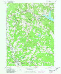 Grahamsville New York Historical topographic map, 1:24000 scale, 7.5 X 7.5 Minute, Year 1982