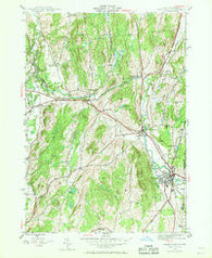 Granville New York Historical topographic map, 1:24000 scale, 7.5 X 7.5 Minute, Year 1944