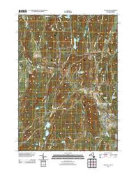 Granville New York Historical topographic map, 1:24000 scale, 7.5 X 7.5 Minute, Year 2012