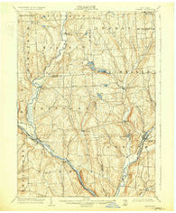 Greene New York Historical topographic map, 1:62500 scale, 15 X 15 Minute, Year 1904