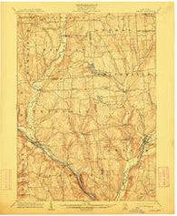 Greene New York Historical topographic map, 1:62500 scale, 15 X 15 Minute, Year 1904