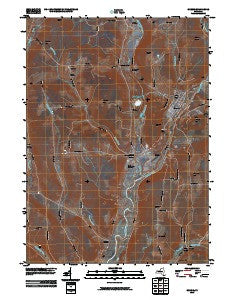 Greene New York Historical topographic map, 1:24000 scale, 7.5 X 7.5 Minute, Year 2010