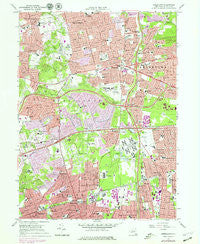 Greenlawn New York Historical topographic map, 1:24000 scale, 7.5 X 7.5 Minute, Year 1979