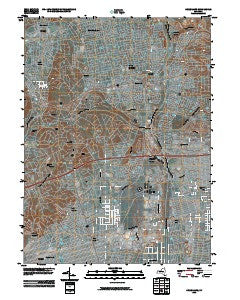 Greenlawn New York Historical topographic map, 1:24000 scale, 7.5 X 7.5 Minute, Year 2010