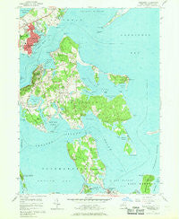 Greenport New York Historical topographic map, 1:24000 scale, 7.5 X 7.5 Minute, Year 1956