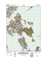 Greenport New York Historical topographic map, 1:24000 scale, 7.5 X 7.5 Minute, Year 2013