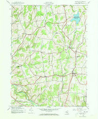 Greenville New York Historical topographic map, 1:24000 scale, 7.5 X 7.5 Minute, Year 1945