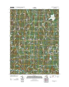 Greenville New York Historical topographic map, 1:24000 scale, 7.5 X 7.5 Minute, Year 2013