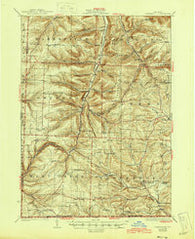 Greenwood New York Historical topographic map, 1:62500 scale, 15 X 15 Minute, Year 1926
