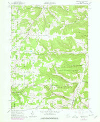 Greenwood New York Historical topographic map, 1:24000 scale, 7.5 X 7.5 Minute, Year 1978