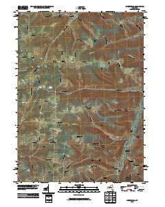 Greenwood New York Historical topographic map, 1:24000 scale, 7.5 X 7.5 Minute, Year 2010