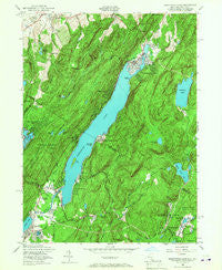 Greenwood Lake New York Historical topographic map, 1:24000 scale, 7.5 X 7.5 Minute, Year 1954