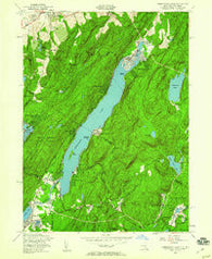 Greenwood Lake New York Historical topographic map, 1:24000 scale, 7.5 X 7.5 Minute, Year 1954