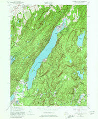 Greenwood Lake New York Historical topographic map, 1:24000 scale, 7.5 X 7.5 Minute, Year 1954