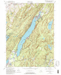 Greenwood Lake New York Historical topographic map, 1:24000 scale, 7.5 X 7.5 Minute, Year 1954