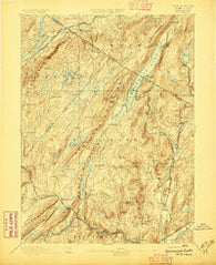 Greenwood Lake New York Historical topographic map, 1:62500 scale, 15 X 15 Minute, Year 1893