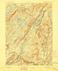 Greenwood Lake New York Historical topographic map, 1:62500 scale, 15 X 15 Minute, Year 1903