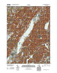 Greenwood Lake New York Historical topographic map, 1:24000 scale, 7.5 X 7.5 Minute, Year 2011