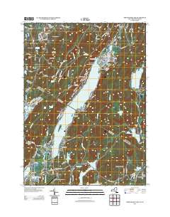 Greenwood Lake New York Historical topographic map, 1:24000 scale, 7.5 X 7.5 Minute, Year 2013