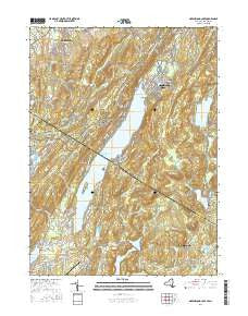 Greenwood Lake New York Current topographic map, 1:24000 scale, 7.5 X 7.5 Minute, Year 2016
