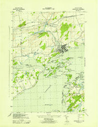 Grindstone Ontario Historical topographic map, 1:31680 scale, 7.5 X 7.5 Minute, Year 1943