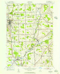 Groton New York Historical topographic map, 1:24000 scale, 7.5 X 7.5 Minute, Year 1942