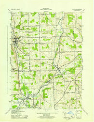 Groton New York Historical topographic map, 1:31680 scale, 7.5 X 7.5 Minute, Year 1943
