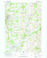 Groton New York Historical topographic map, 1:24000 scale, 7.5 X 7.5 Minute, Year 1970