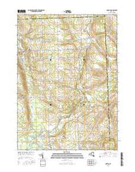 Groton New York Current topographic map, 1:24000 scale, 7.5 X 7.5 Minute, Year 2016