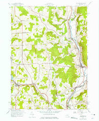 Guilford New York Historical topographic map, 1:24000 scale, 7.5 X 7.5 Minute, Year 1943