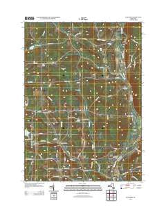 Guilford New York Historical topographic map, 1:24000 scale, 7.5 X 7.5 Minute, Year 2013